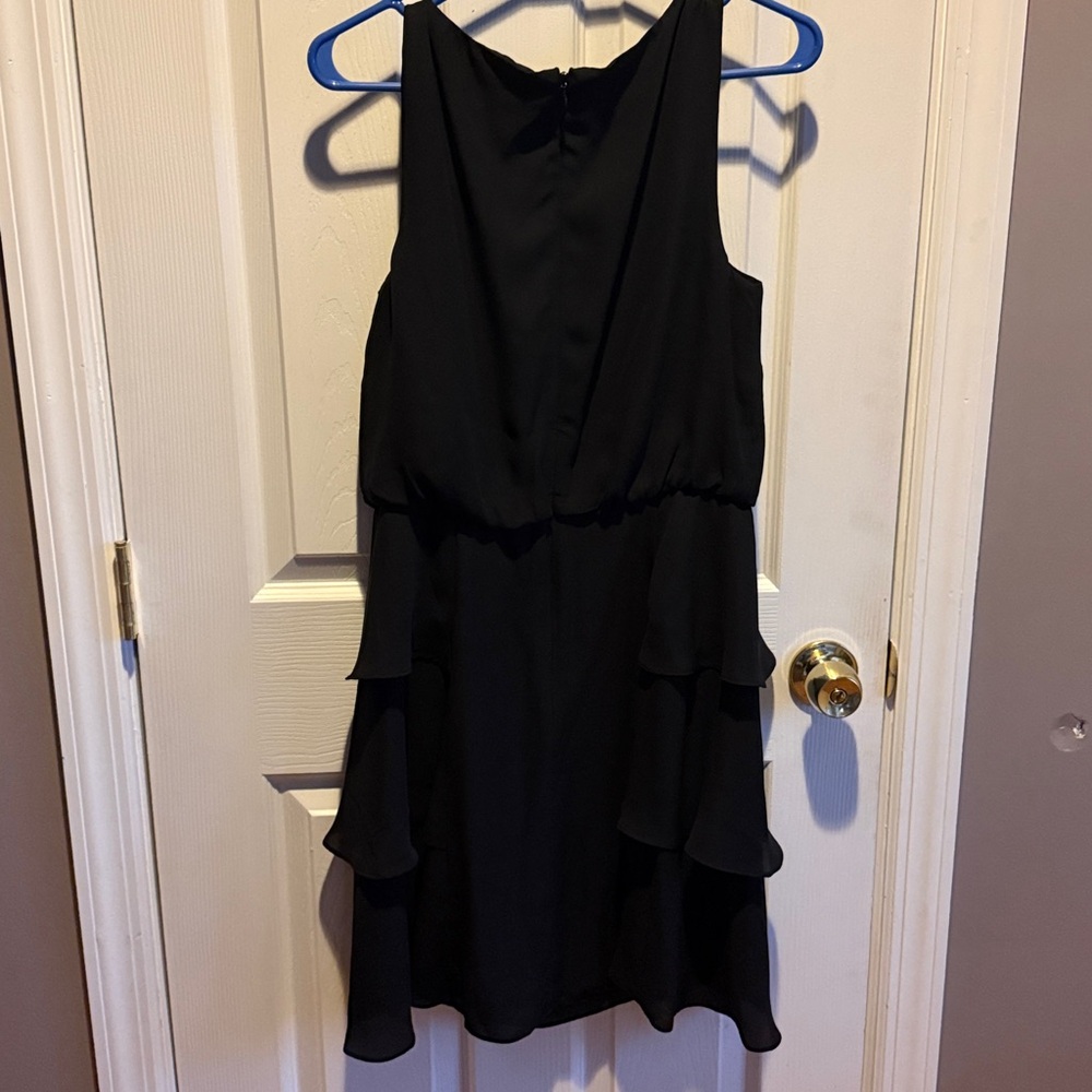 Banana Republic Black Layered Dress - Picture 4 of 4